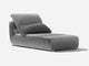 Chaise Lounge Sunlounger Shore Studios Stone