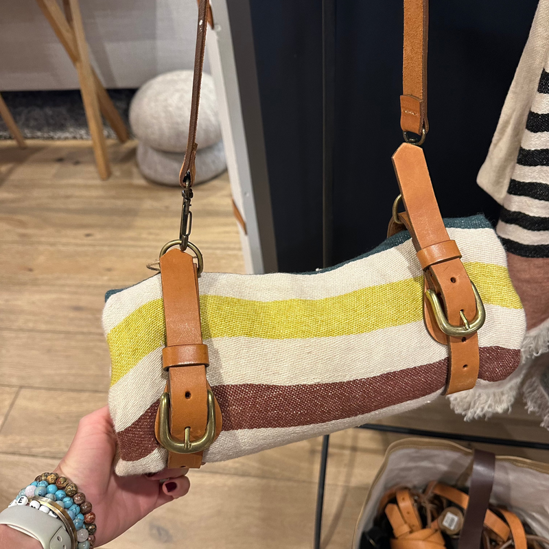 Leather Handle / Strap Pillows & Throws Animana