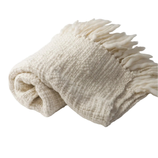 Little Cloud Organic Merino Throw Pillows & Throws Animana