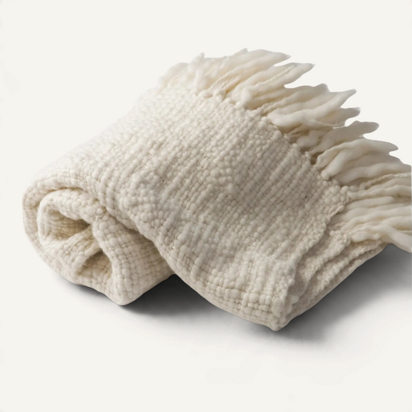 Little Cloud Organic Merino Throw Throw Animana