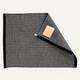 Pinstripe Entry Rug Area Rug Kasthall 27"D x 35"W Black and Beige