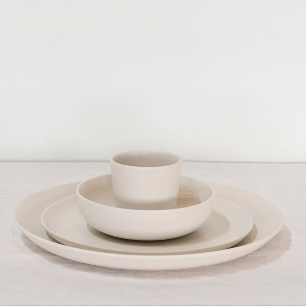 Stoneware Plates Dinnerware Stone by Tone