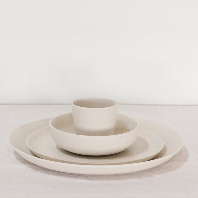 Stoneware Plates Dinnerware Stone by Tone