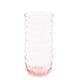 Bubble Glass, Tall Dinnerware Kodanska Tall Pink