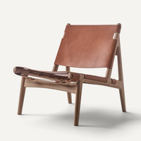 Hunter Lounge Chair Lounge Chair Eikund Cognac White Oiled Oak