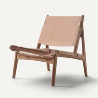 Hunter Lounge Chair Lounge Chair Eikund Natural White Oiled Oak