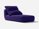 Chaise Lounge Sunlounger Shore Studios Plum