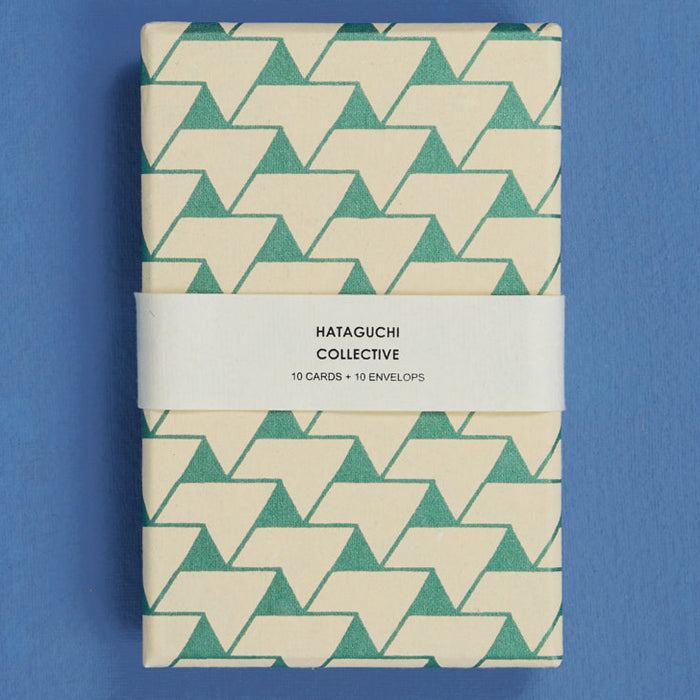 Note Card Set Card Hataguchi Collective Little Green Houses