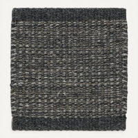 Harper Runner Area Rug Kasthall 35"W x 94"L Charcoal