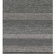 Harvest Rug Area Rug Kasthall 3’ x 9’ Black and Grey 