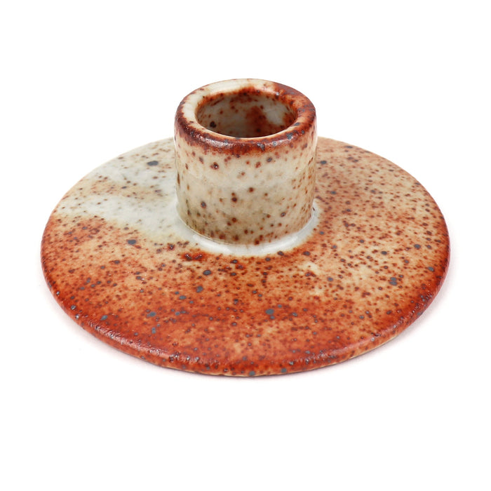 Stoneware Taper Candle Holders Candle Holder Manu Ceramics Shino  