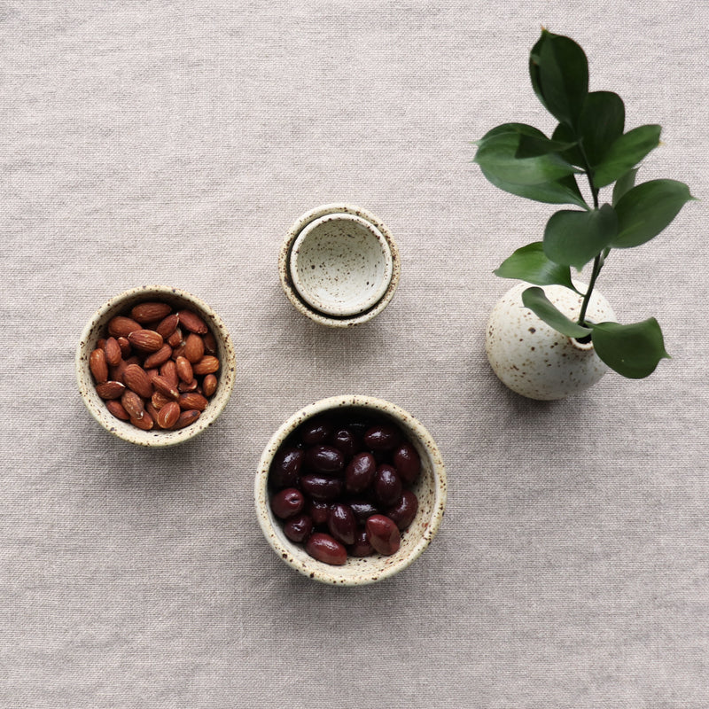 Mini Nesting Bowl Set Dinnerware Manu Ceramics