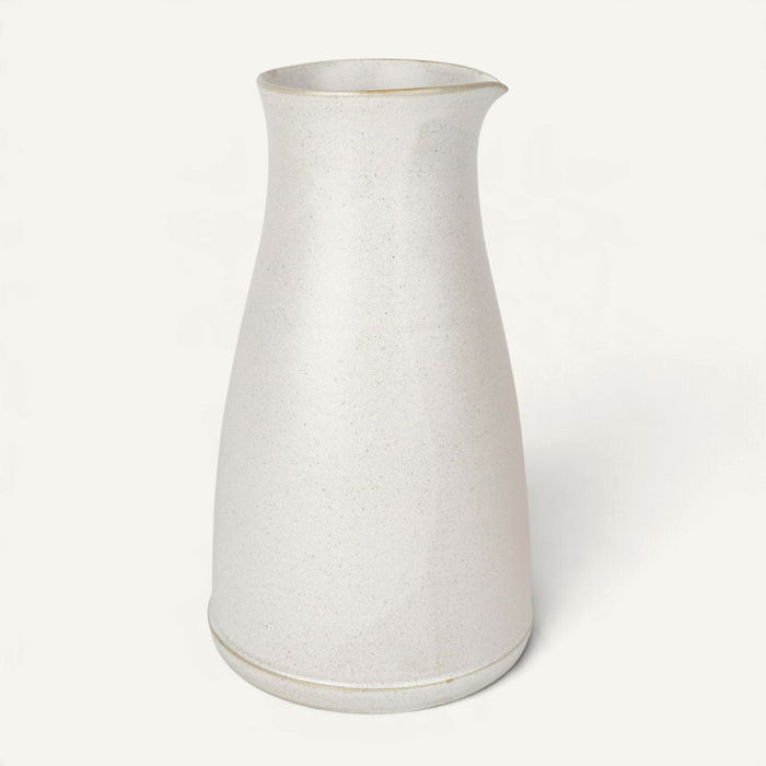Wheel Thrown Pitcher Dinnerware Stone by Tone