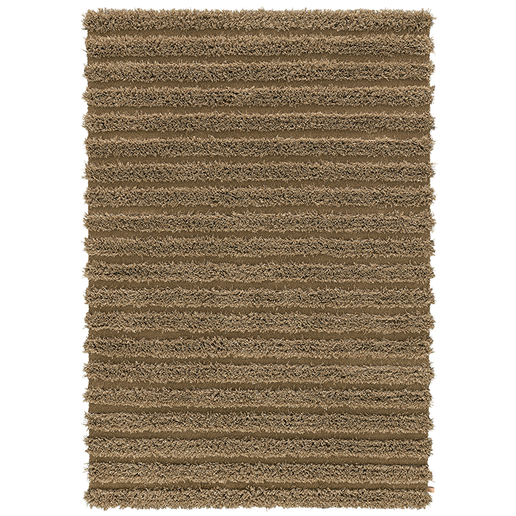 Ines Reed Sage Area Rug Kasthall Golden Hay 3' x 9'