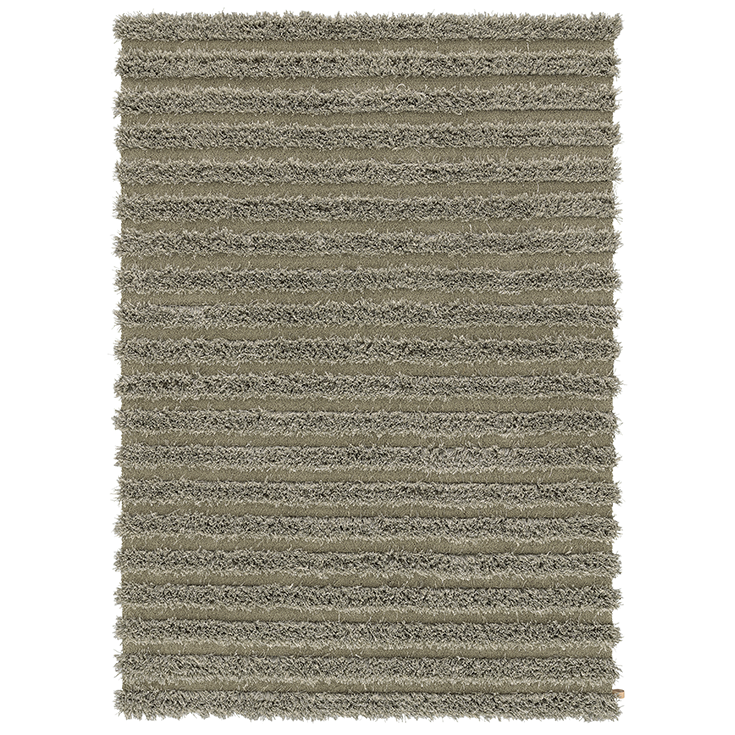 Ines Reed Sage Area Rug Kasthall Oyster Shell 3' x 9'