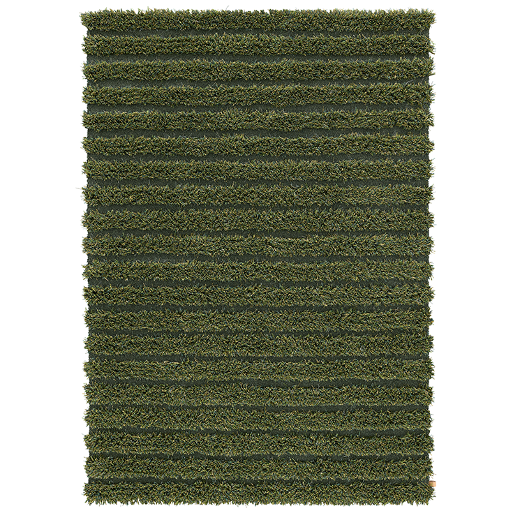 Ines Reed Sage Area Rug Kasthall Summer Grass 3' x 9'