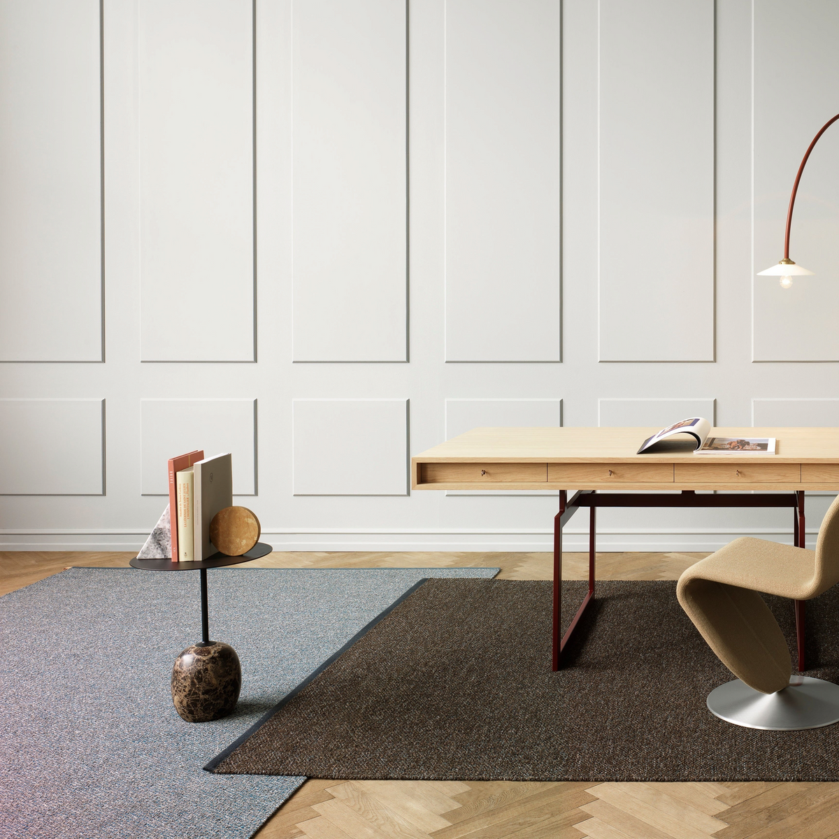 Terrazzo Runner Quartz Area Rug Kasthall