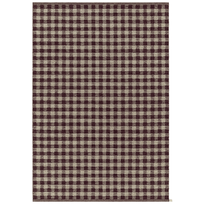 Vichy Rug Mango Peach Area Rug Kasthall Cassis 2' 10" x 7' 11"