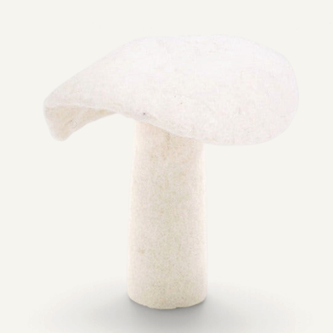 Felt Mushroom - Natural Decor Muskhane Natural Extra Large Mushroom