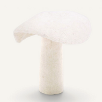 Felt Mushroom - Natural Decor Muskhane Natural Extra Large Mushroom
