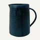 Wheel Thrown Jug Dinnerware Stone by Tone Midnight