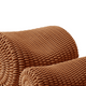 Bolster Lounge Sunlounger Shore Studios Monochrome Peach