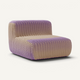 Lounge Chair Outdoor Lounge Shore Studios Gradient Lavendar Dunes