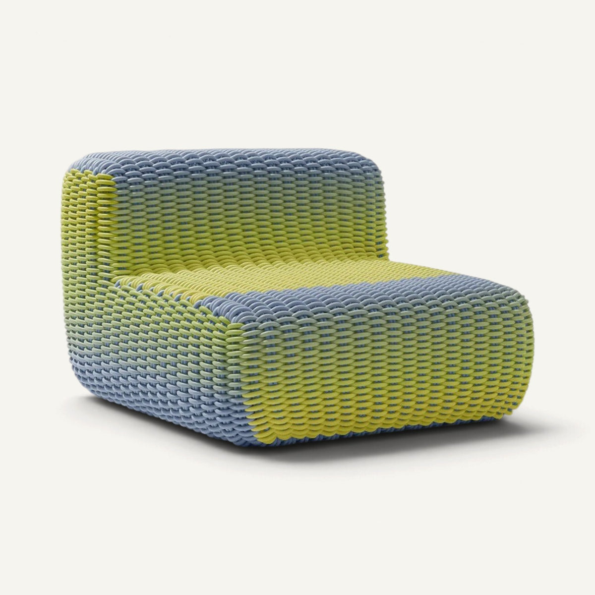 Lounge Chair Outdoor Lounge Shore Studios Gradient Lemon Grass