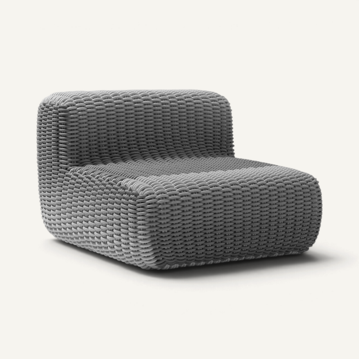 Lounge Chair Outdoor Lounge Shore Studios Gradient Soft Stone