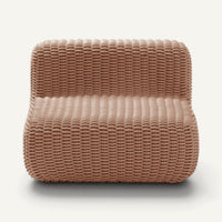 Lounge Chair Outdoor Lounge Shore Studios Monochrome Blush