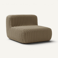 Lounge Chair Outdoor Lounge Shore Studios Monochrome Clay