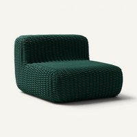 Lounge Chair Outdoor Lounge Shore Studios Monochrome Emerald