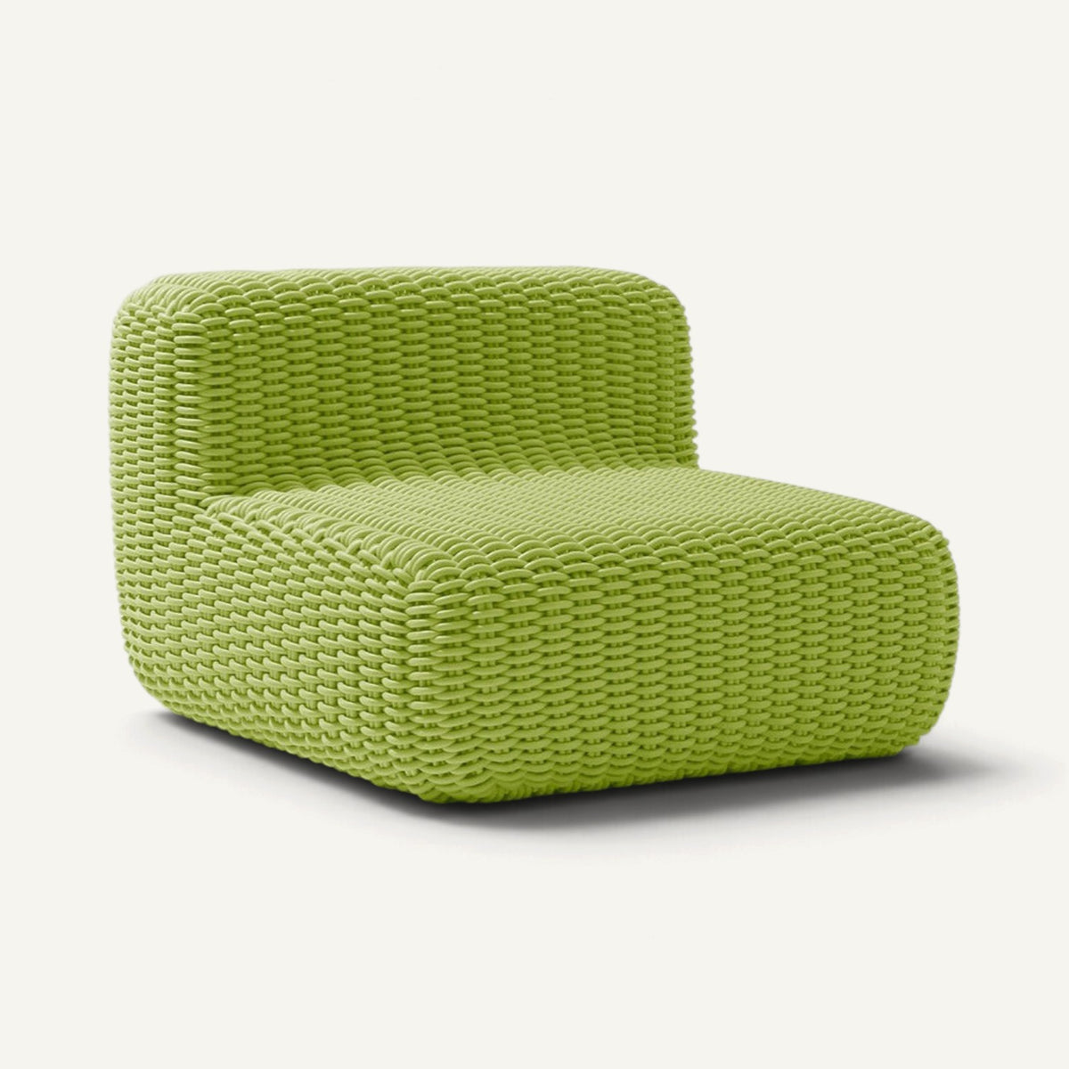 Lounge Chair Outdoor Lounge Shore Studios Monochrome Lime