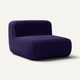 Lounge Chair Outdoor Lounge Shore Studios Monochrome Plum