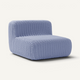 Lounge Chair Outdoor Lounge Shore Studios Monochrome River