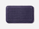 Rounded Entry Mat Entryway Mat Shore Studios 2' x 3' Monochrome Plum 