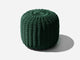 Round Stool Outdoor Ottoman Shore Studios Short Emerald 