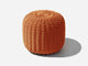 Round Stool Outdoor Ottoman Shore Studios Short Peach 