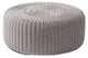 Round Ottoman, Monochrome Outdoor Ottoman Shore Studios Smoke Small 
