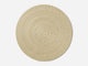 Round Rug Outdoor Rug Shore Studios Small Monochrome Shell 