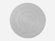 Round Rug Outdoor Rug Shore Studios Small Monochrome Smoke 
