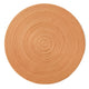 Round Rug Outdoor Rug Shore Studios Small Monochrome Peach 