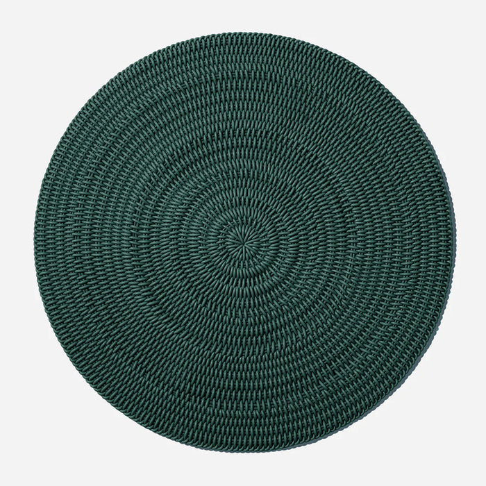 Emerald Green Rug Area Rug Shore Studios 96"D Emerald