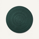 Emerald Green Rug Area Rug Shore Studios 96"D Emerald