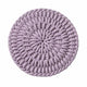 Circle Seat Cushion Seat Pad Shore Studios Small Monochrome Lavender 