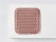 Square Seat Cushion Seat Pad Shore Studios Small Monochrome Blush 