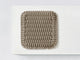 Square Seat Cushion Seat Pad Shore Studios Small Monochrome Clay 