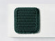 Square Seat Cushion Seat Pad Shore Studios Small Monochrome Emerald 