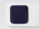 Square Seat Cushion Seat Pad Shore Studios Small Monochrome Plum 