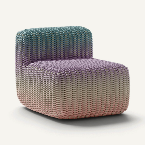 Side Chair Outdoor Lounge Chair Shore Studios Gradient Flower Petal